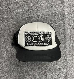 Chrome Hearts CH Hollywood Trucker Nero/Bianco