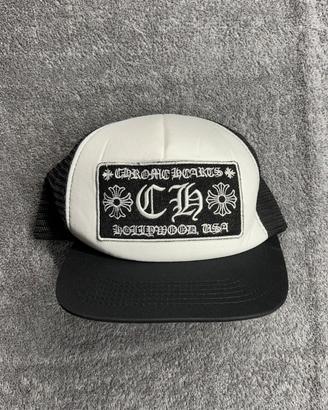 Chrome Hearts CH Hollywood Trucker Nero/Bianco