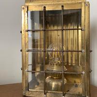 coppia lampade ottone anni '20