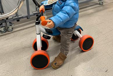 Triciclo evolutivo 2 in uno Btwin decathlon blu/ce