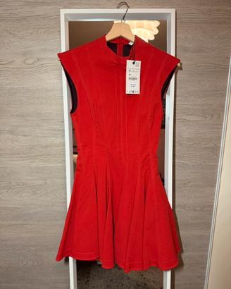 Vestitino corto rosso Zara Nuovo