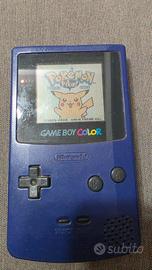 Nintendo Game Boy Color Viola + Pokémon Giallo