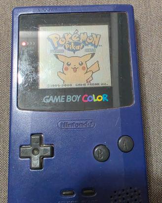 Nintendo Game Boy Color Viola + Pokémon Giallo