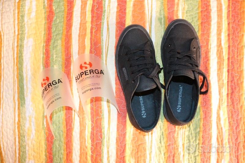 Superga alte outlet azzurre