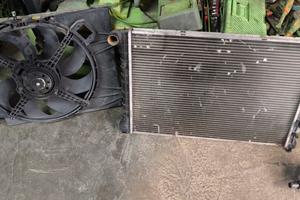 radiatore e ventola alfa 147
