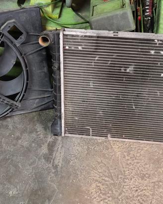 radiatore e ventola alfa 147