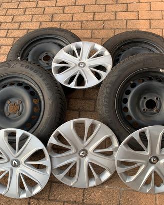 Set ruote invernali Renault 185/65R15