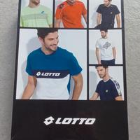completo uomo sportivo tshirt/pantaloncino, Lotto
