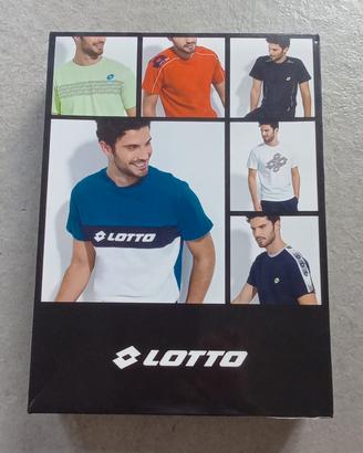 completo uomo sportivo tshirt/pantaloncino, Lotto