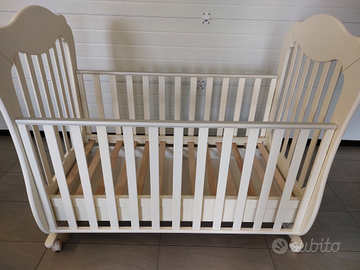 Lettino Baby Expert Diamante color panna