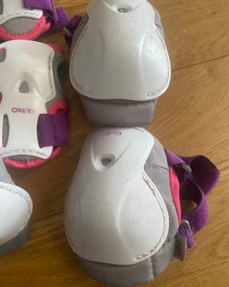 Set  protezione  roller oxelo decathlon