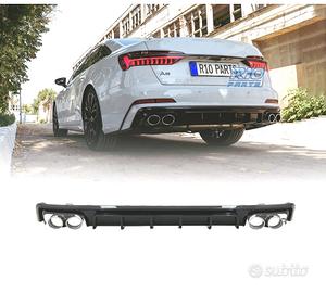 DIFFUSORE POSTERIORE AUDI A6 A6 AVANT 19-24 LOOK S