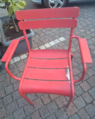 poltroncine FERMBOD in alluminio