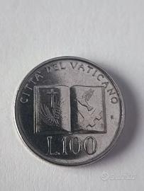  100 Lire Città del Vaticano – G. Paolo II - 1992