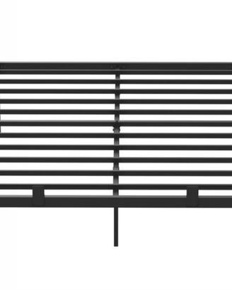 Letto in ferro 140x190 con comodino e materasso