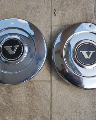 Coprimozzi cromati vintage Volvo