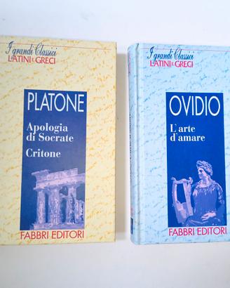 2 Libri della collana I grandi Classici Latini e G