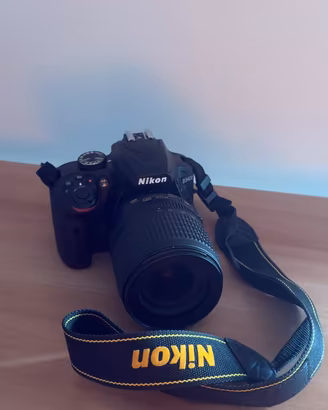 Nikon D3400 + obbiettivo 18/105