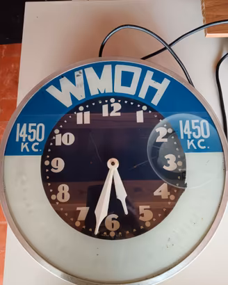 Rarissimo orologio pubblicitario luminoso VINTAGE