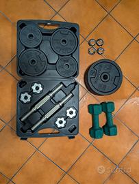 Set Manubri e Pesi Palestra Domyos