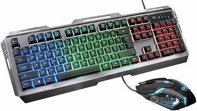 Tastiera+mouse Trust Gaming GXT 845