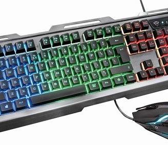 Tastiera+mouse Trust Gaming GXT 845