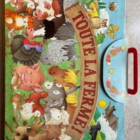 Favole per bambini-Toute la ferme-lingua francese