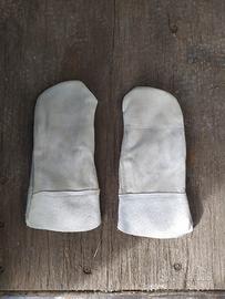 Guanti in crosta anticalore 