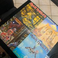 vinili Iron Maiden originali anni 80