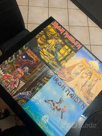 vinili Iron Maiden originali anni 80
