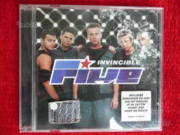 CD dei Five,Invincible 1999;Originale