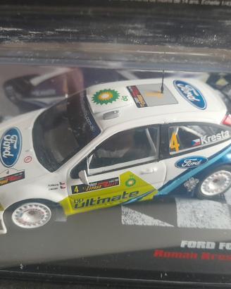 Ford Focus Wrc Modellino Scala 1/43