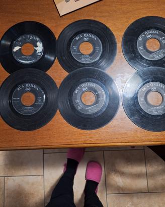 vinili 45 giri Gianni Morandi 6 pezzi