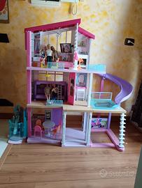 casa di Barbie di Malibù completa di Barbie e aces