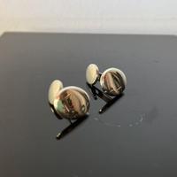 Gemelli ovali in argento 925.