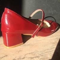 Scarpe rosse con tacco