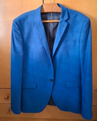 Giacca da uomo di colore blu