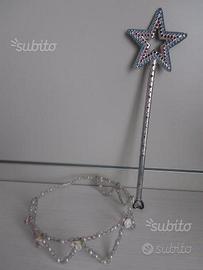 Coroncina e bacchetta magica