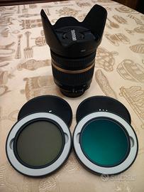 KIT OBIETTIVO TAMRON + 2 FILTRI GOBE – (NIKON)