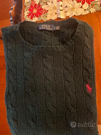Mglione Polo Ralph Lauen Uomo L Verde Bosco
