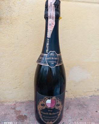 bottiglia Franciacorta brut fratelli Berlucchi