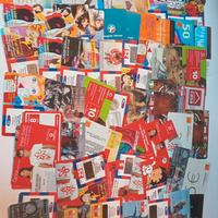 Lotto tessere e ricariche telefoniche