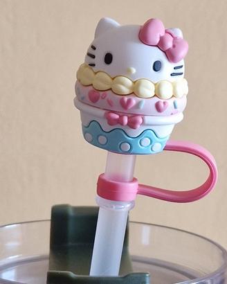 Tappo per cannuccia Hello Kitty