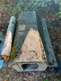 cuccia cani in cemento
