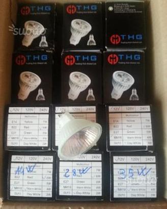 Lampadine dicroiche con trasformatori