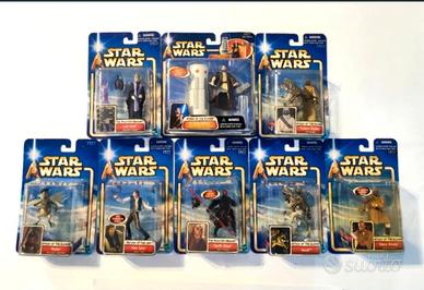 Set 8 Action Figure Star Wars - Hasbro Japan @2002
