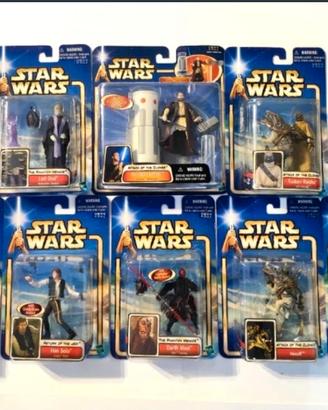 Set 8 Action Figure Star Wars - Hasbro Japan @2002