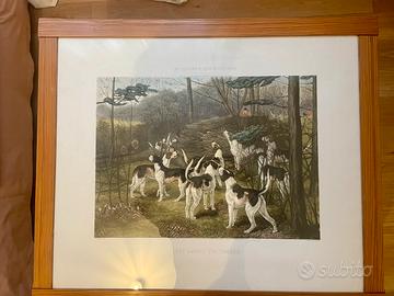 Coppia di stampe “McQueen’s Fox Hunting”