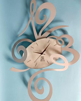 Orologio da Parete in metallo numeri sagomati