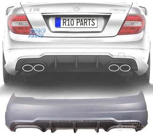 PARAURTI POSTERIORE MERCEDES C W204 07-14 LOOK AMG